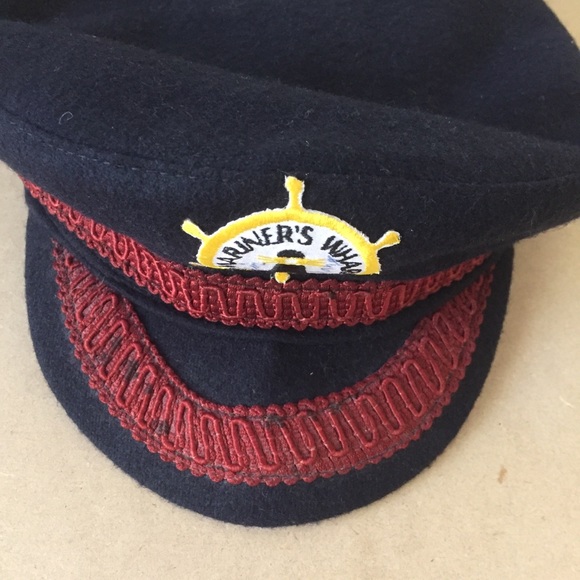 NEW Classic Captain/French Seaman’s Woven Hat Navy main image 4